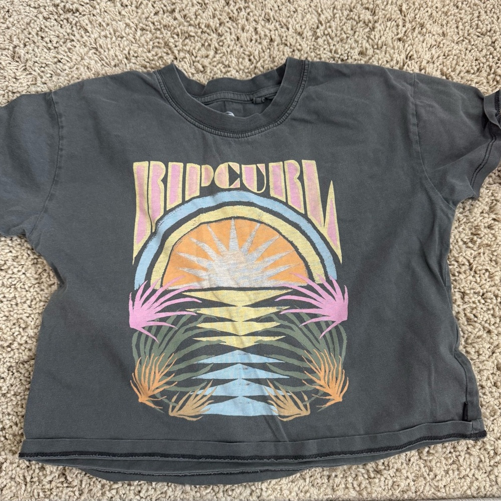 Rip Curl Kids Graphic Tee - Gray